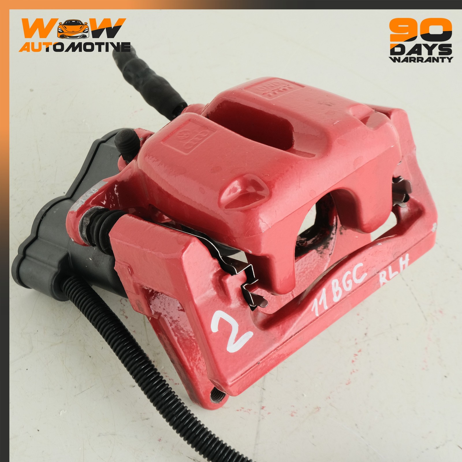 Bentley Continental GT Speed 2009-2013 Rear Right Brake caliper Red