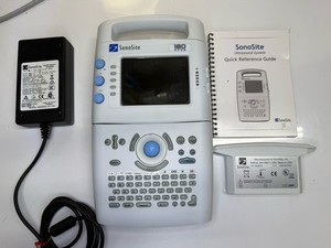 SonoSite 180Plus Portable Ultrasound Machine & 2 Batteries Read