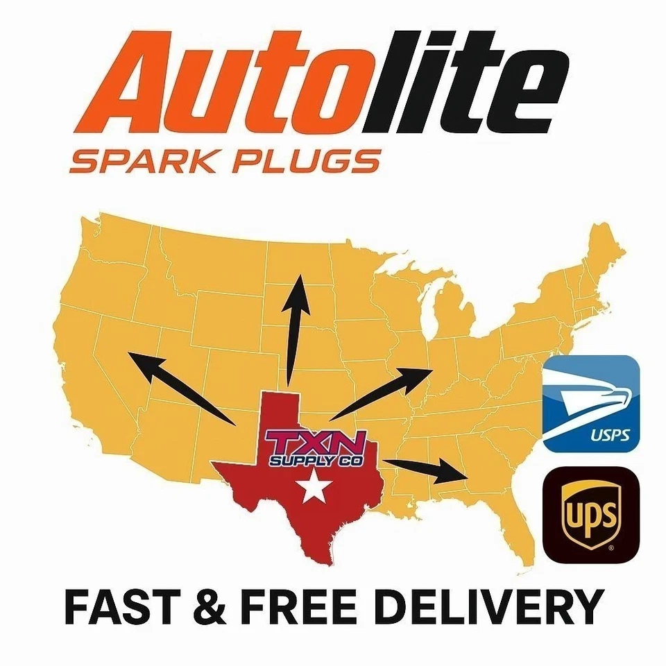 Autolite 65 Copper Core Spark Plugs - 8 Pack - Image 2 of 2