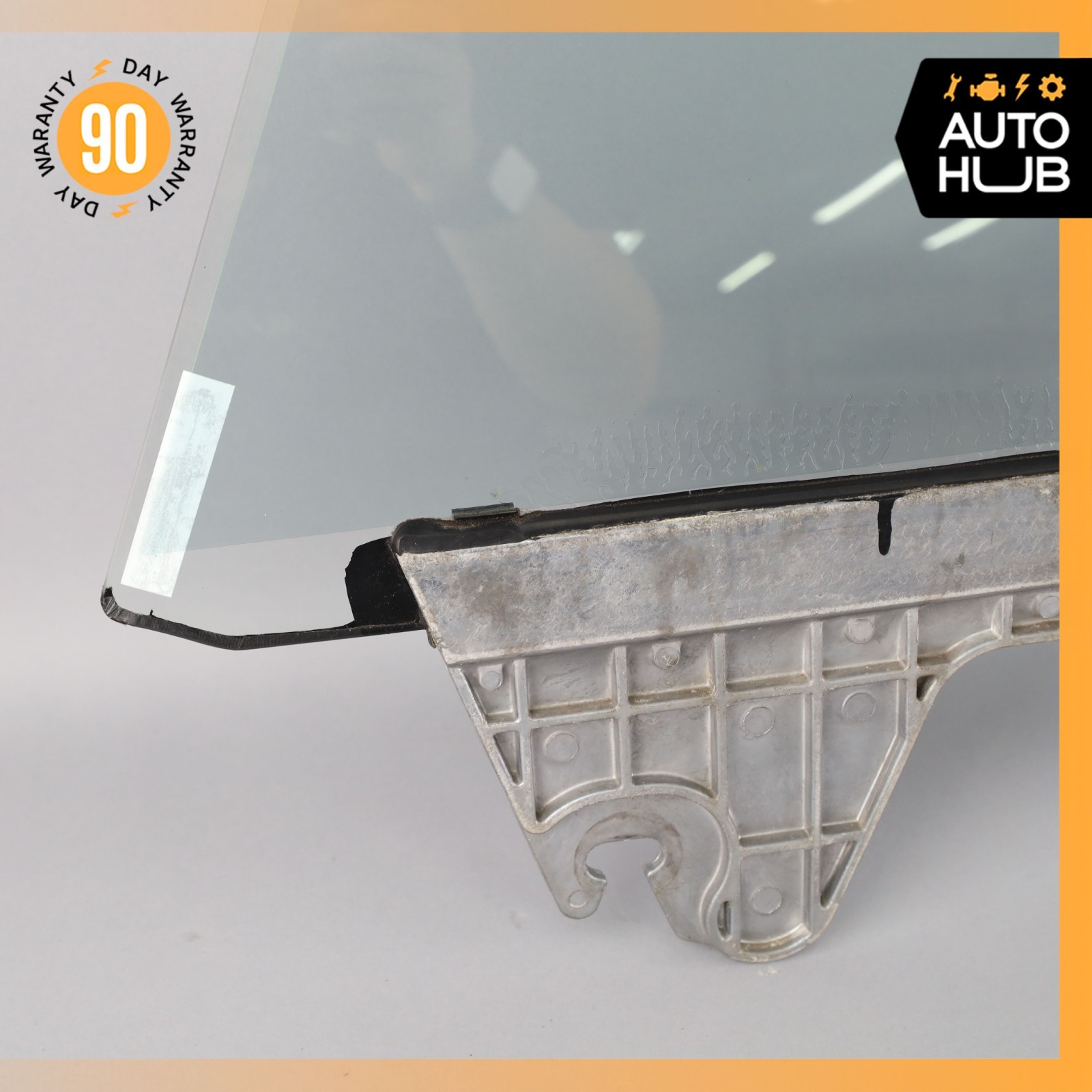 07-18 Bentley Continental GTC Front Left Door Window Glass 3W7845021F OEM 49k