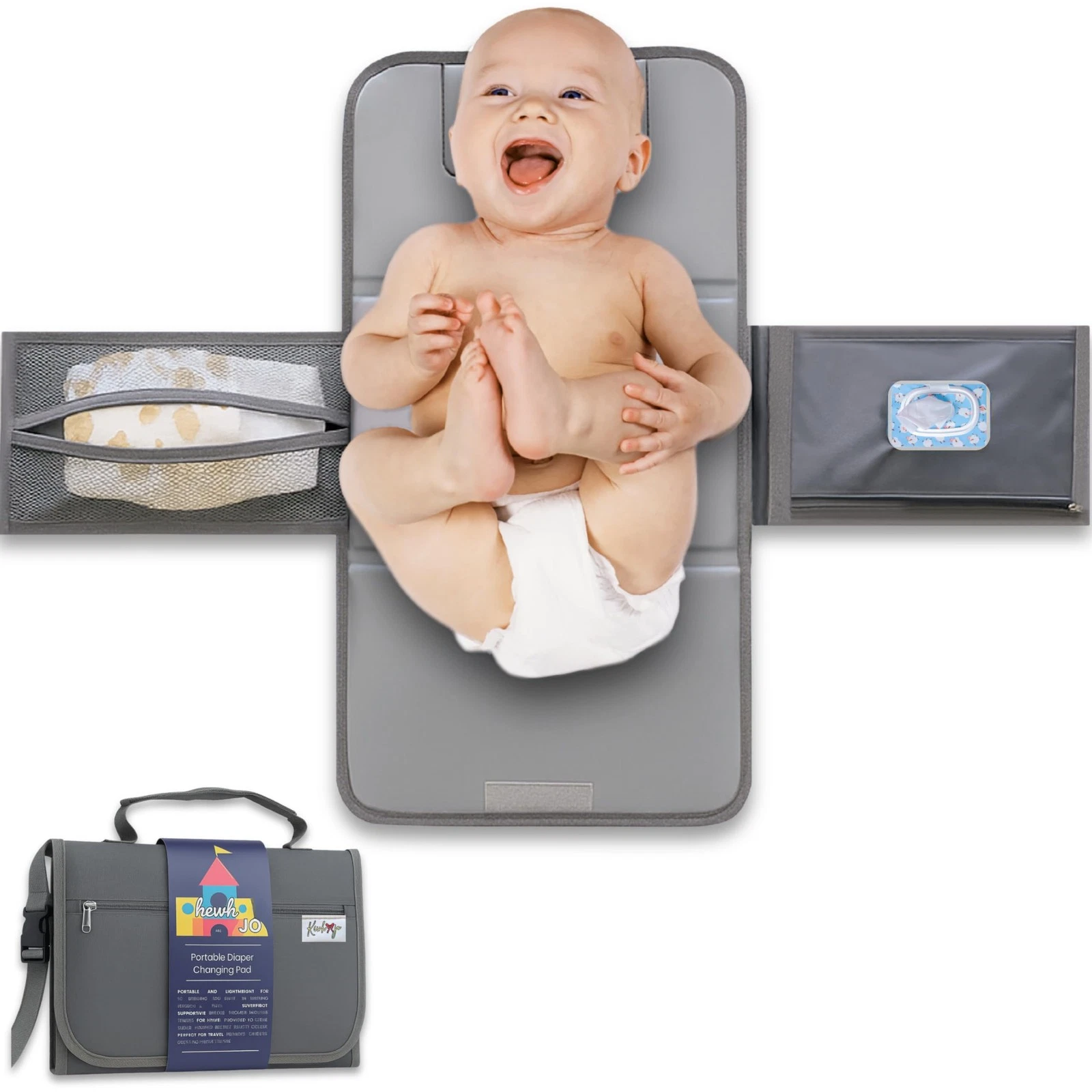 - Portable Diaper Changing Pad - Compact Foldable Waterproof Travel Baby Chan...
Opens in a new wind