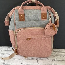 New Mommy Backpack Can Hang Baby Stroller Baby Bag Folding Crib Mommy Bag NWOT