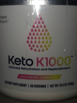 Hi-Lyte Keto K1000 Hydration Electrolyte Powder, No Sugar 50 Servings-NEW SEALED