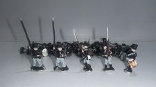 Lot of 48 Metal 20mm Napoleonic Infantry Soldiers   Hand Painted Figures 2