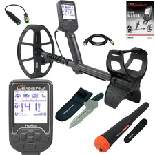 Nokta The Legend SMF Metal Detector LG30 Coil Bundle w/ Pinpointer & Digger