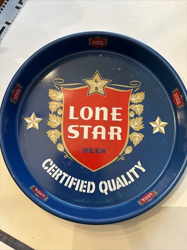 VINTAGE LONE STAR BEER TRAY