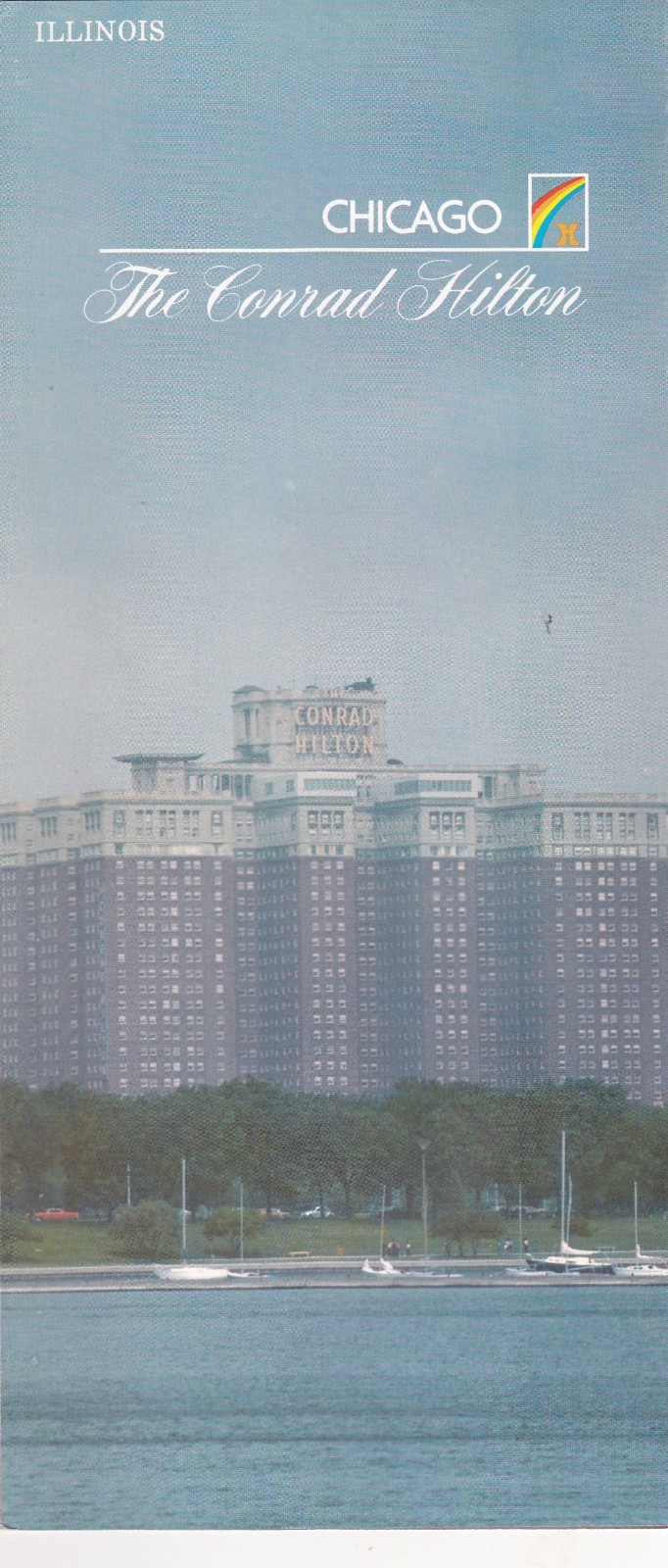 1976 Conrad Hilton Hotel Chicago Illinois Brochure