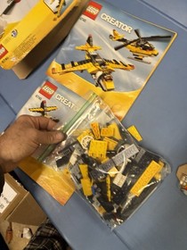 LEGO New Vintage 2009 CREATOR: Propeller Power 6745 Not Sure If Complete 1