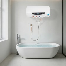 50L Electric Water Heater Bathrooms Wall-mounted Digital Electric Water Heater