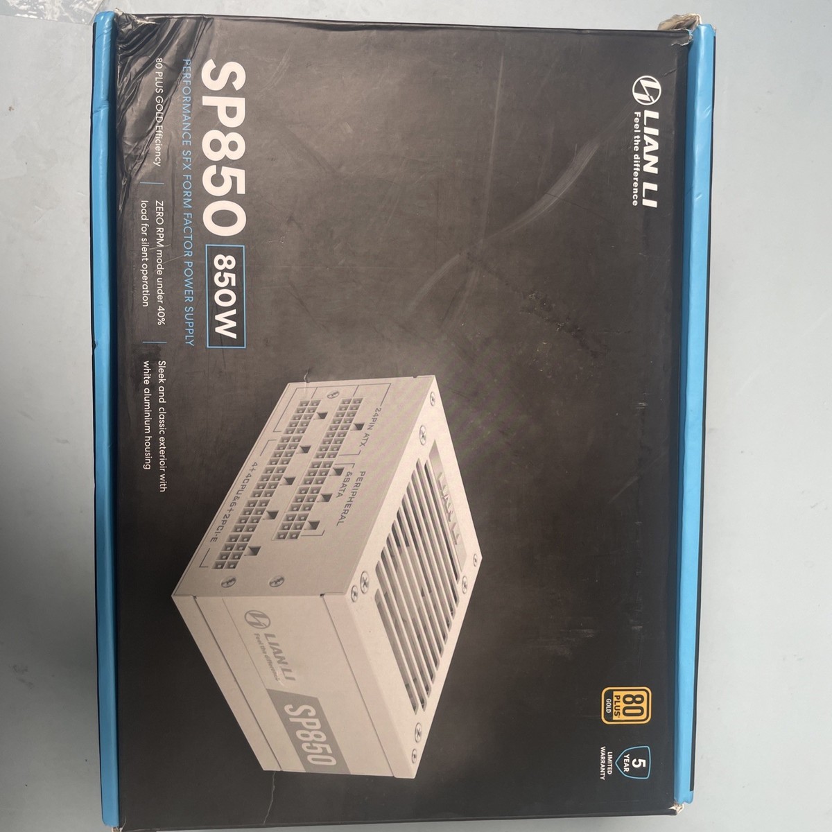 Lian Li SP850 WHITE 850W 80 Plus Gold SFX Modular Power Supply