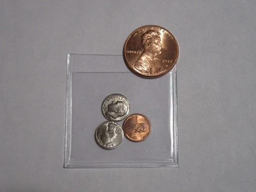 U.S. Coin MINI COIN SET  cent  dime  quarter dollar set !!   Magic miniature