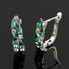 Women's 925 Sterling Silver Classic Hypo-allergenic Tubular Hoop Earrings E792