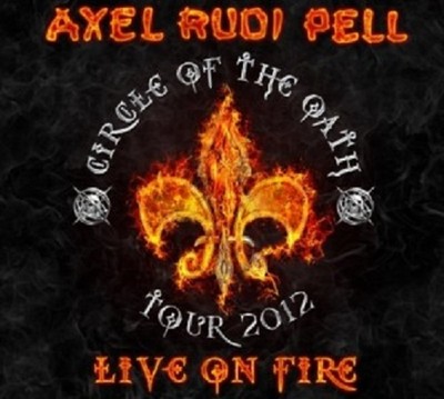 AXEL RUDI PELL - LIVE ON FIRE  2 CD  13 TRACKS  HARD ROCK  NEU 