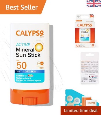 Compact Mineral Sun Stick LSF 50 - Sanft & Wasserabweisend für aktive Familien