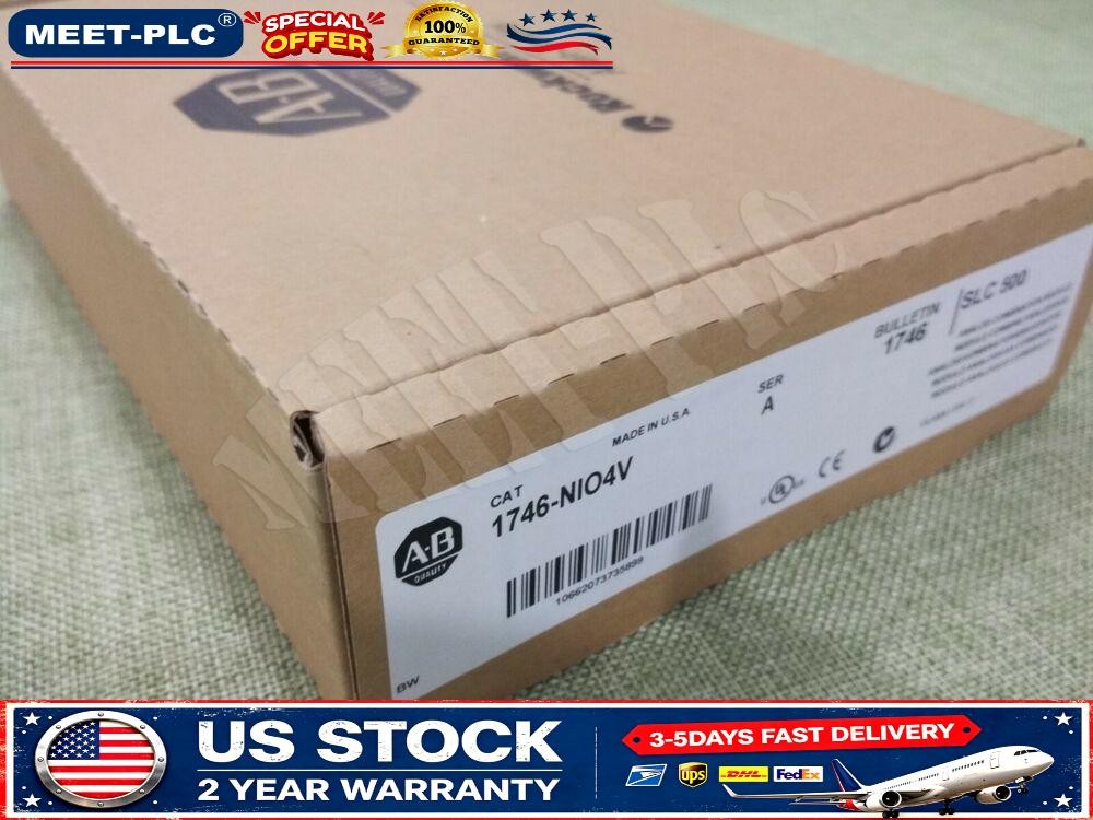 1746-NIO4V AB Series A SLC 500 Analog Module 1746NIO4V Factory Sealed