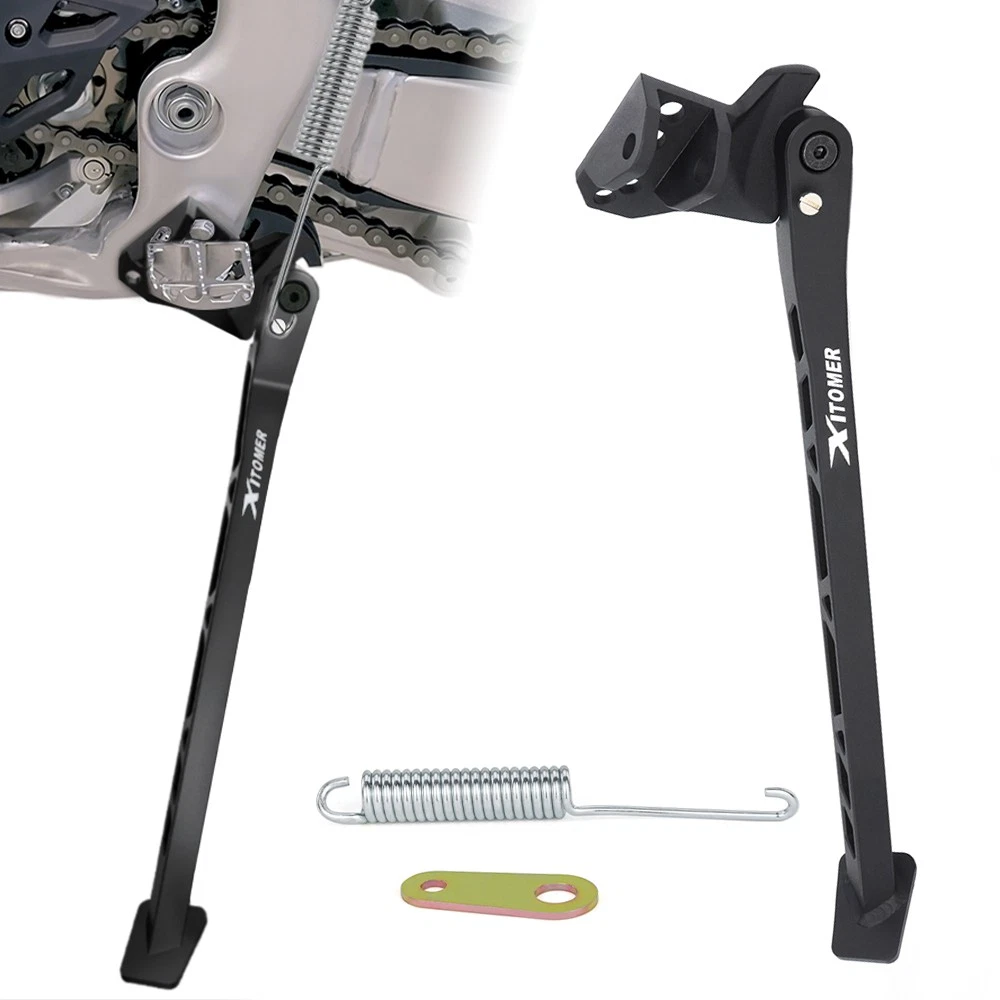 AS3 Performance Silver Side Stand For Kawasaki KXF 250 & 450 (2011-2017) - UK Made