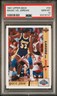 1991 UPPER DECK #34 MAGIC JOHNSON vs MICHAEL JORDAN PSA 10 GEM MINT CENTERED!