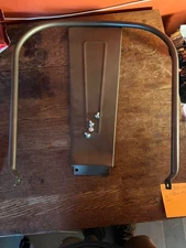 Lancaster Table & Seating Alloy Copper Indoor Cafe Barstool Back