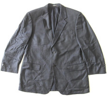 Loro Piana Arnold Brant Men's Cashmere Silk Blazer Sport Coat Gray Sz 42 MJ81 