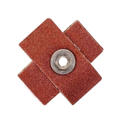 United Abrasives SAIT 48053 2x1x1/4-20 Premium Cross Pads 120 Grit 50 pack