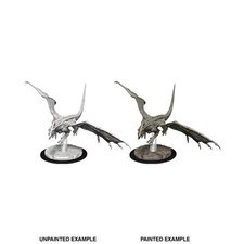 Image of YOUNG WHITE DRAGON: D&D NOLZUR'S MARVELOUS UNPAINTED MINIATURES (W9)