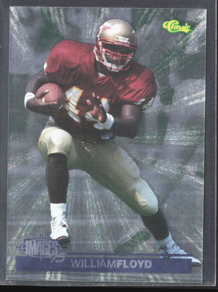 William Floyd 1995 Classic Images Four Sport #58 San Francisco 49ers