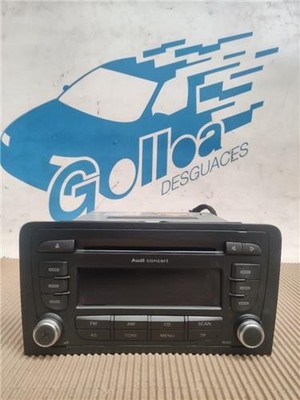 RADIO Audi A3 (8P1) Hatchback 3-drs 2.0 TDI 16V (BKD) 2004 8P0035186G