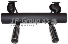 Sportschalldämpfer JOPEX JP GROUP 8120802200 Aluminium Doppelendrohr für VW 15