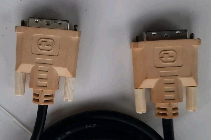 DVI-D zu DVI-D Single Link 18+1 Stecker TV TFT PC Monitor Kabel - Bild 2 von 4