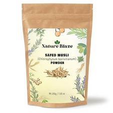 Safed Musli Powder 200G/ 7oz Natural  Ayurvedic Traditional Herbal Ingredient