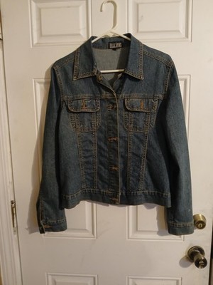 BELLE SPORT WOMENS BLUE JEAN JACKET