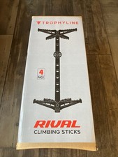 TrophyLine Rival Climbing Sticks 4 Pack Saddl...