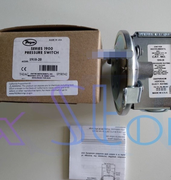 1PC differential pressure switch 1910-0/1910-1/1910-5/10/20 *tm