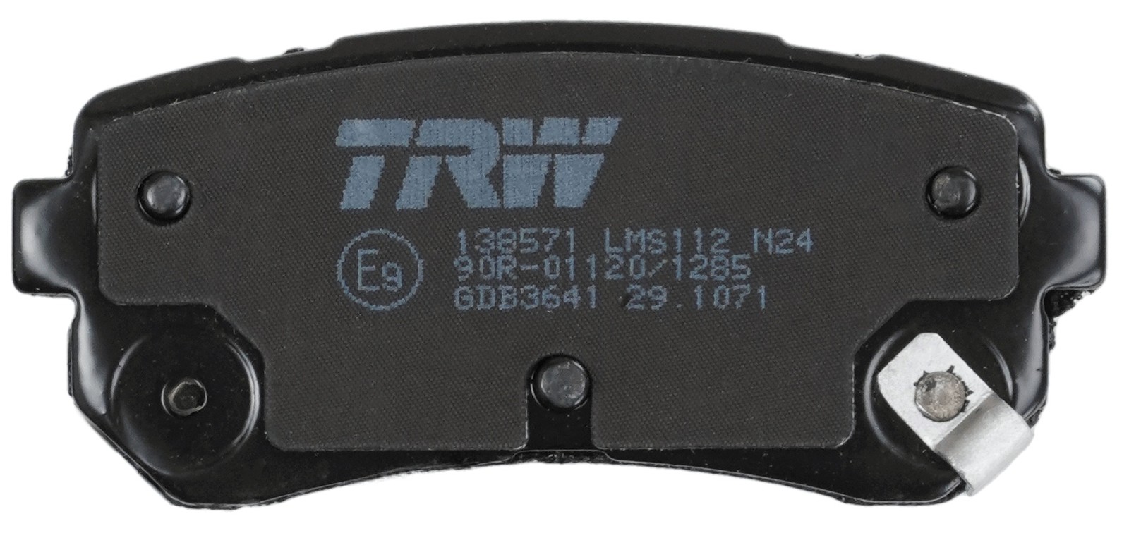 Plaquettes de frein TRW GDB3641 arrière auto pour système de frein à disque de berline
