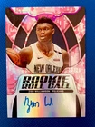 2019-20 Certified Zion Williamson Rookie Roll Call Pink Camo RC Autograph /25