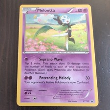 Near Mint - Meloetta XY193 - Black star Promo - Pokémon card