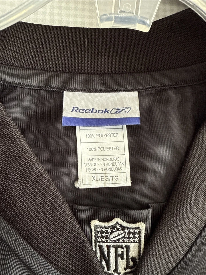 Men’s #21 Willis McGahee Buffalo Bills Reebok Limited Edition Black Jersey Sz XL - Image 4 of 4