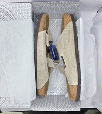 Birkenstock Arizona Bs Leather Suede Taupe Color Narrow