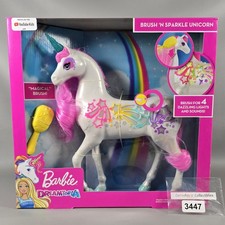 Barbie Dreamtopia Brush 'n Sparkle Unicorn with Lights and Sounds GFH60 2018 NEW