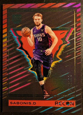 Domantas Sabonis - 2023-24 Recon Basketball - Red /199 - Kings - R1p:20