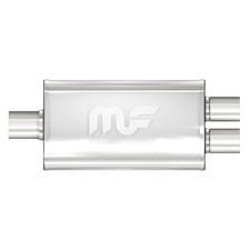 Magnaflow 11148 Muffler 2.25 Inletdual 2 Outlet Stainless Steel Natural Each