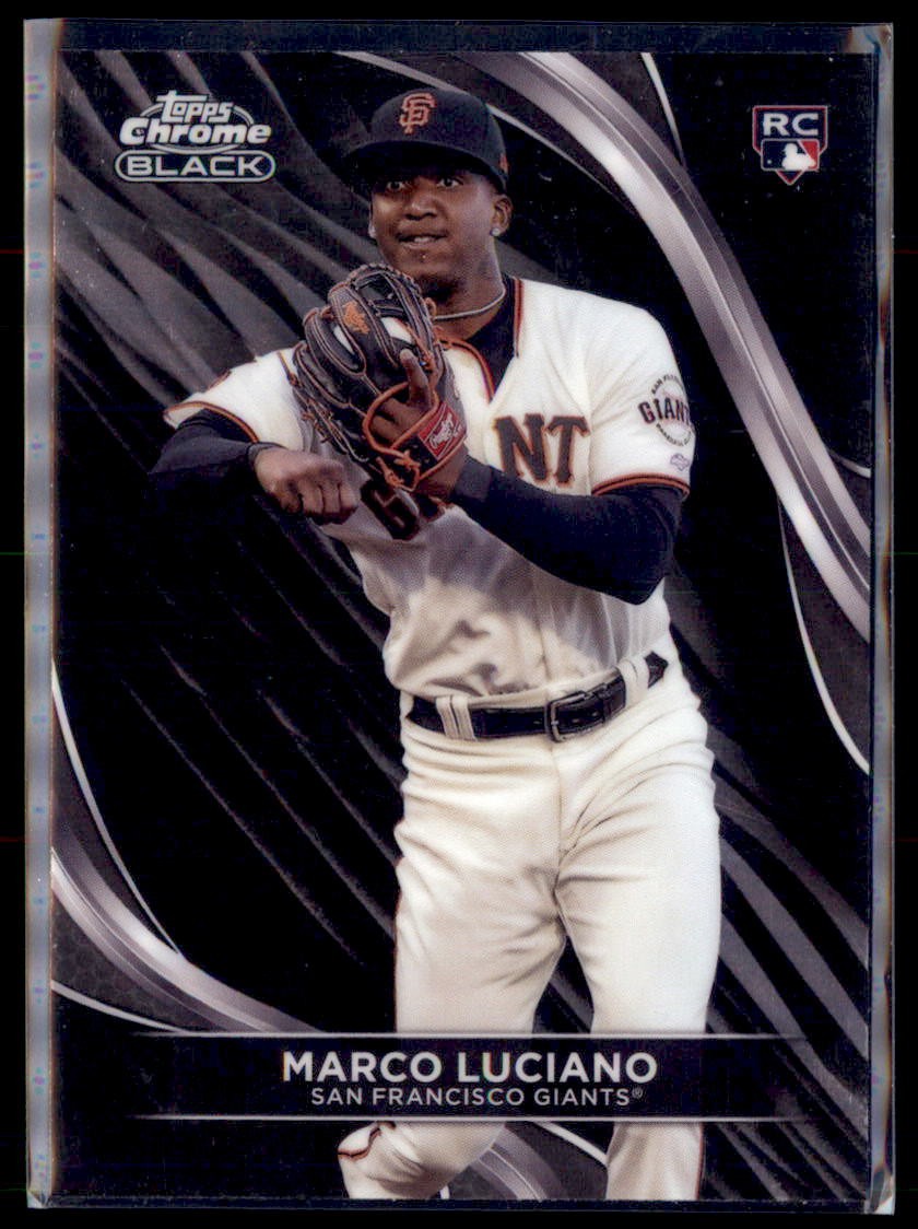 2024 Topps Chrome Black Marco Luciano Giants #7 RC