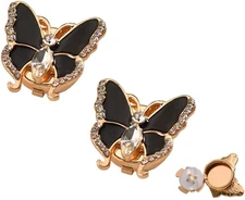 Button Covers for Women Men Shell Button Cover for Dress Shirt Tuxedo, as Decora