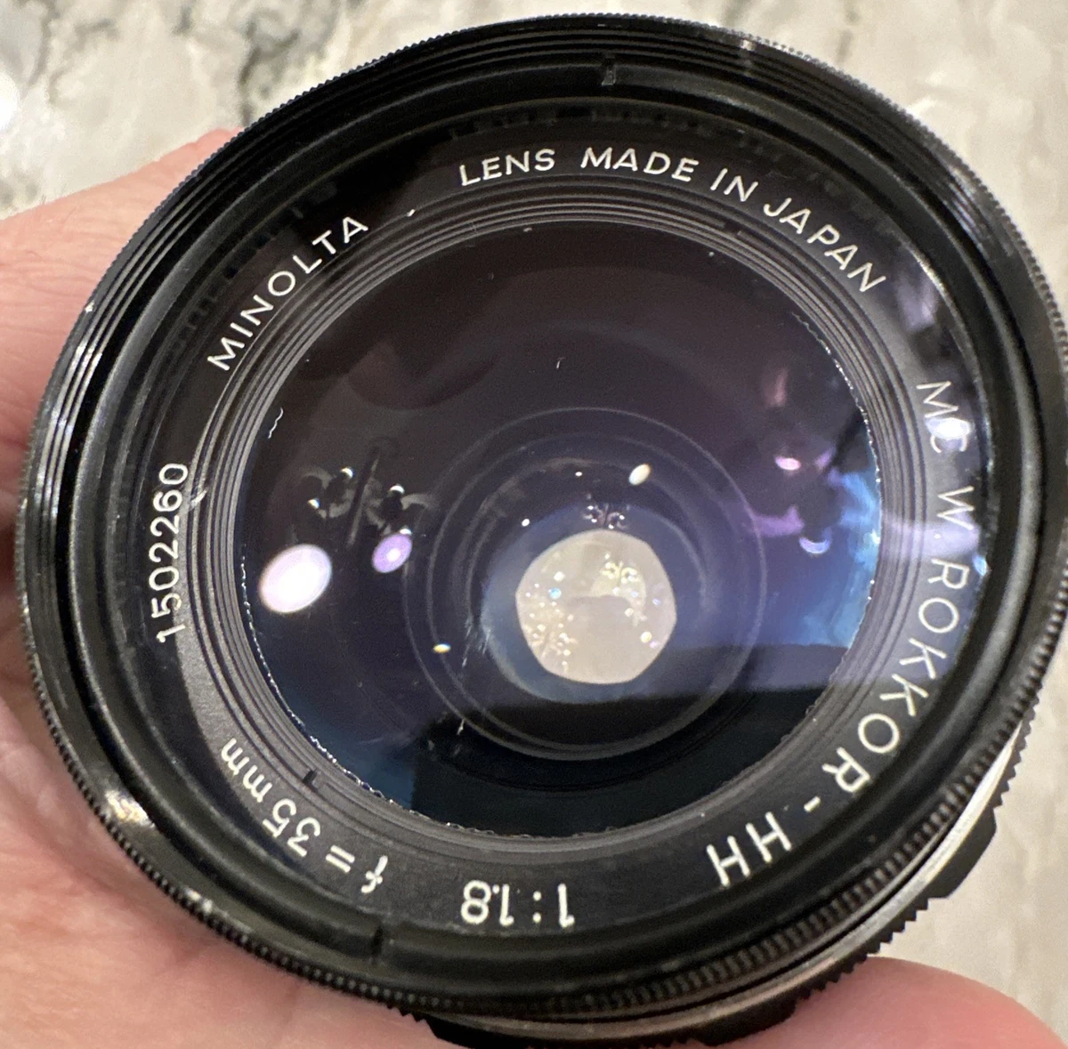 Minolta 35mm Focal f/1.8 Camera Lenses for sale - eBay