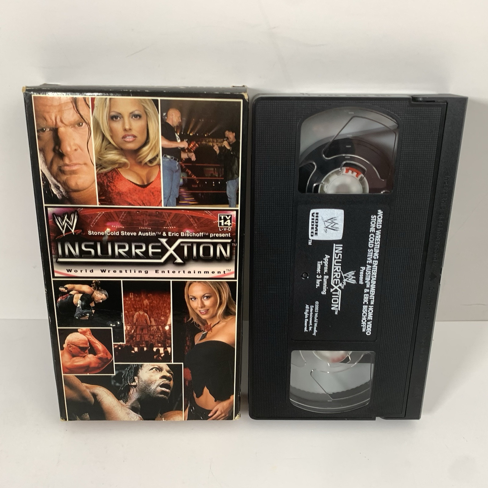 WWE Insurrextion VHS Raw WWE58243 2003 Newcastle England