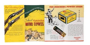RARE! Remington Nitro Express Brochure