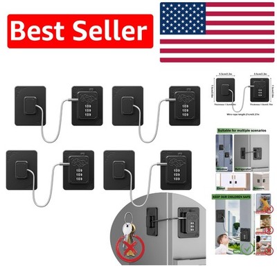 Durable Child Proof Locks for Refrigerators & Cabinets   4 Pack, Easy Setup