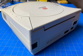 SEGA Dreamcast Console Model 1 Battery/Fuse Mod Clean Lubed GD Drive S-Vid Cable