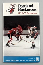 1972-73 Portland Buckaroos Hockey Schedule: NHL’s Oldest Rookie Connie Madigan