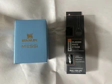 The Messi Classic Mate Mug Striker Blue&Black Yerba Mate Bombilla Straw